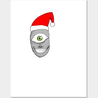 Cyclope christmas Posters and Art